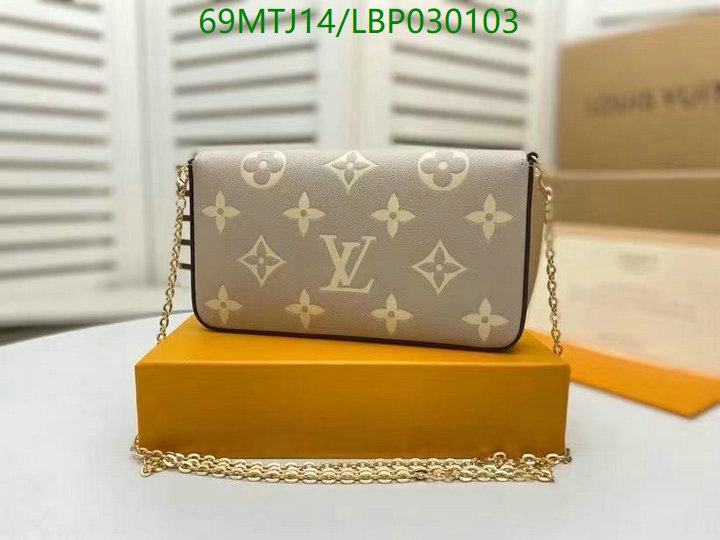 LV Bags-(4A)-Pochette MTis Bag-Twist-,Code: LBP030103,$: 69USD