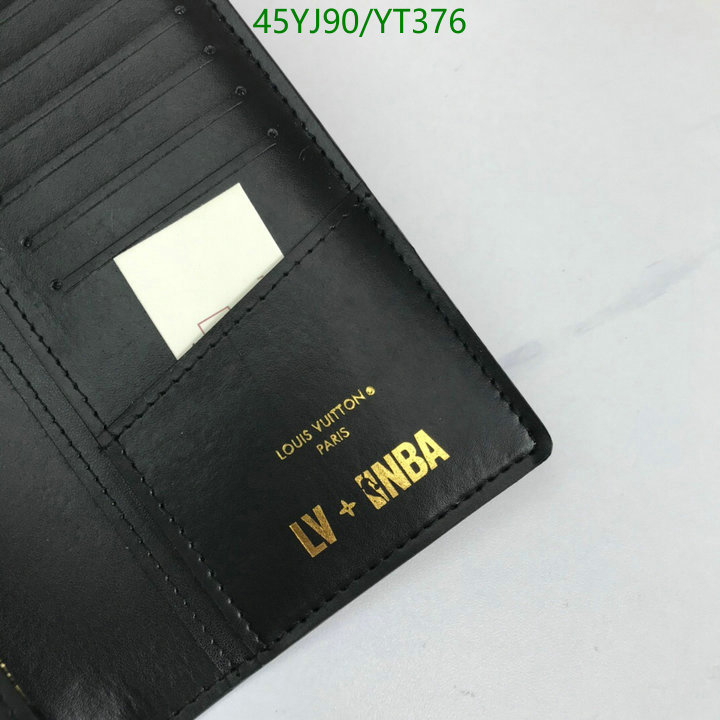 LV Bags-(4A)-Wallet-,Code: YT376,$: 45USD