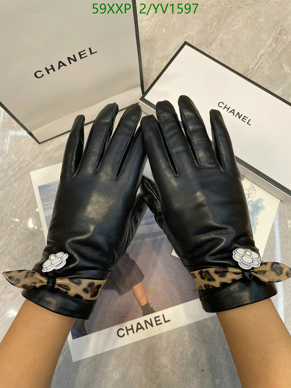 Gloves-Chanel, Code: YV1597,$: 59USD