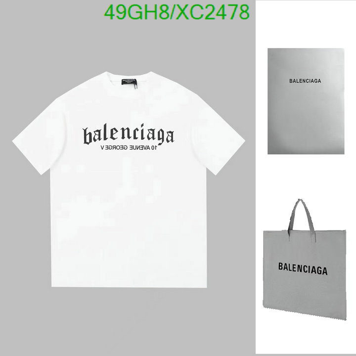 Clothing-Balenciaga, Code: XC2478,$: 49USD