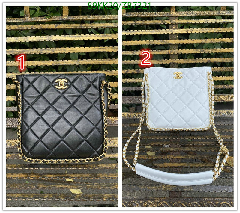 Chanel Bags -(Mirror)-Diagonal-,Code: ZB7321,$: 89USD