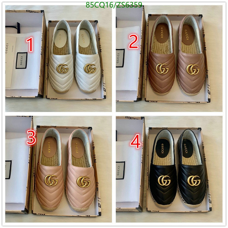 Women Shoes-Gucci, Code: ZS6359,$: 85USD