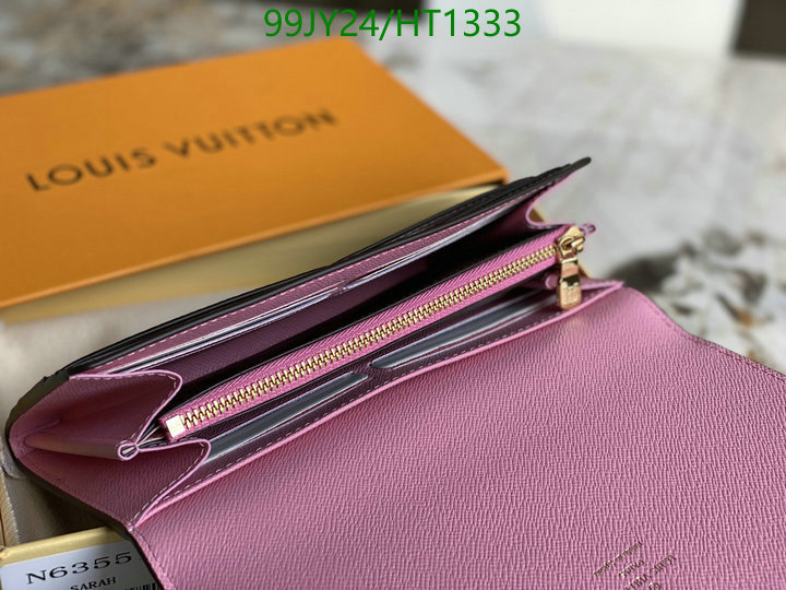 LV Bags-(Mirror)-Wallet-,Code: HT1333,$: 99USD