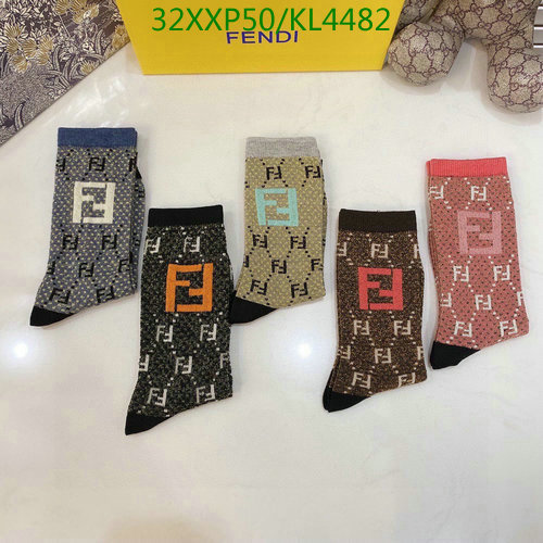 Sock-Fendi, Code: KL4482,$: 32USD