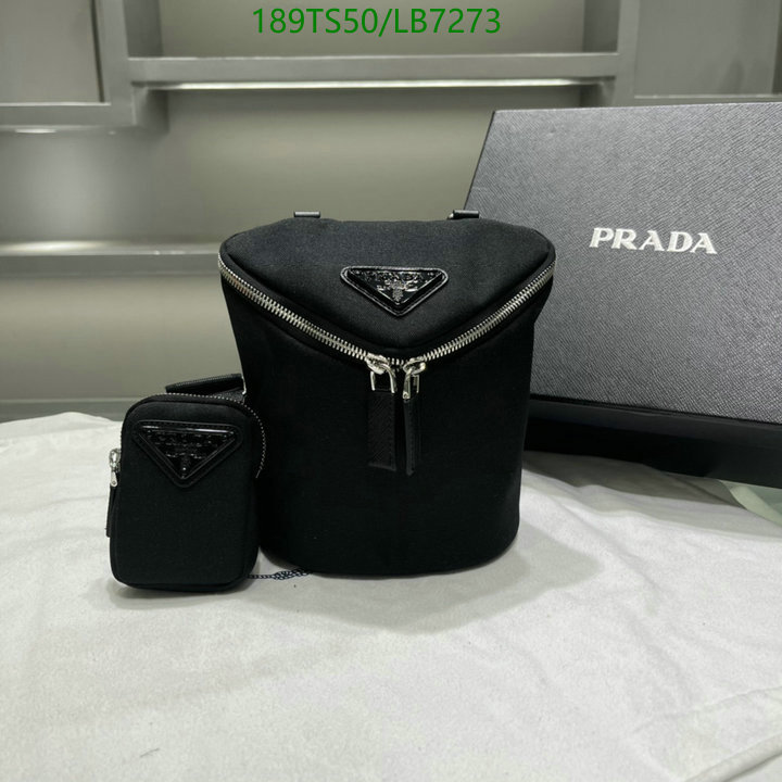 Prada Bag-(Mirror)-Diagonal-,Code: LB7273,$: 189USD