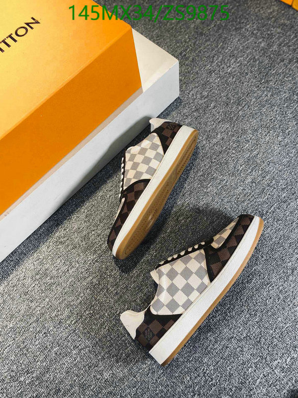 Men shoes-LV, Code: ZS9875,$: 145USD