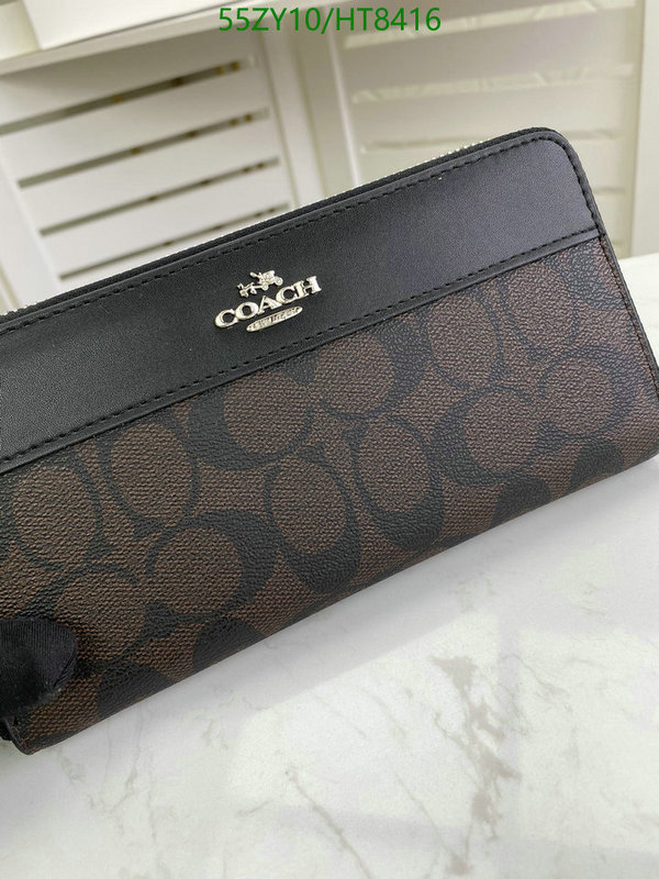 Coach Bag-(4A)-Wallet-,Code: HT8416,$: 55USD