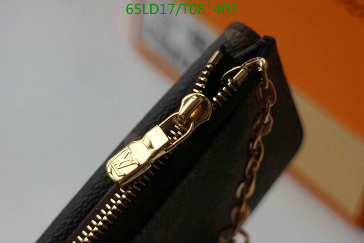 LV Bags-(Mirror)-Wallet-,Code: T081403,$: 65USD