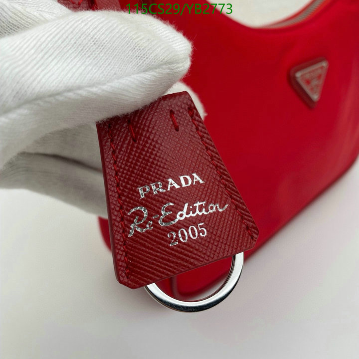 Prada Bag-(Mirror)-Re-Edition 2000,Code: YB2773,$: 115USD