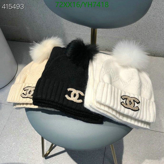 Cap -(Hat)-Chanel, Code: YH7418,$: 72USD