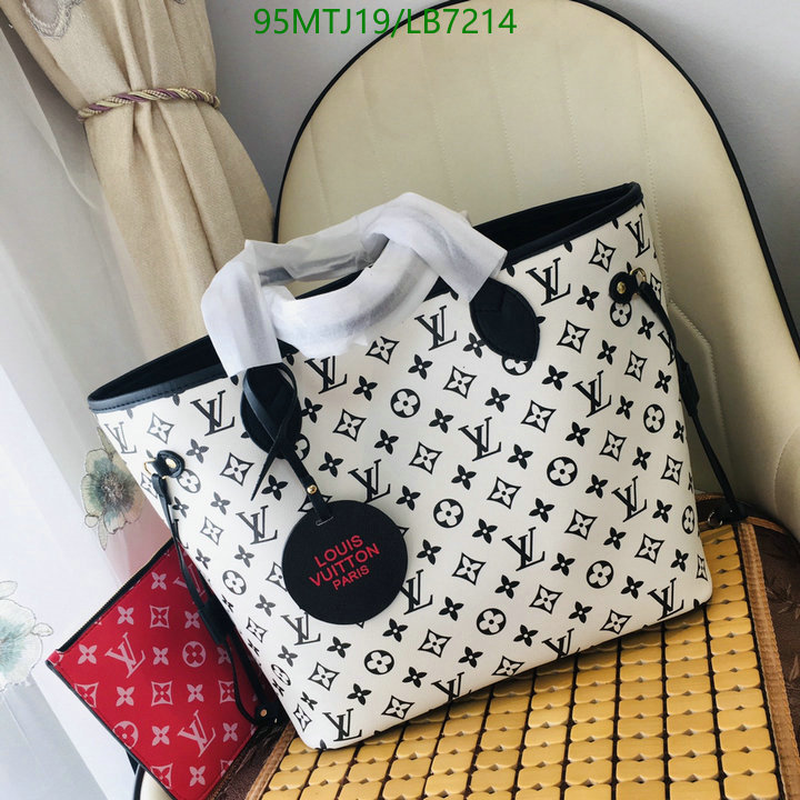 LV Bags-(4A)-Neverfull-,Code: LB7214,$: 95USD