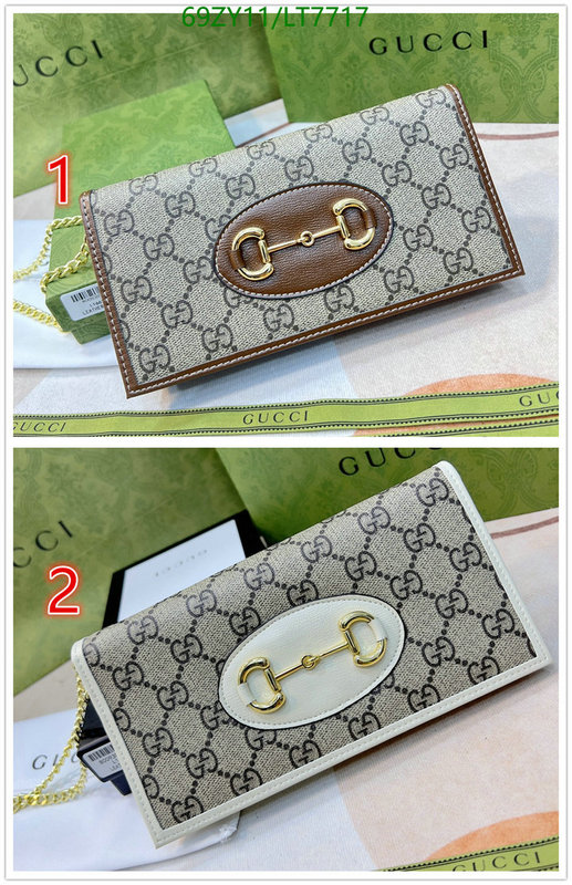 Gucci Bag-(4A)-Wallet-,Code: LT7717,$: 69USD