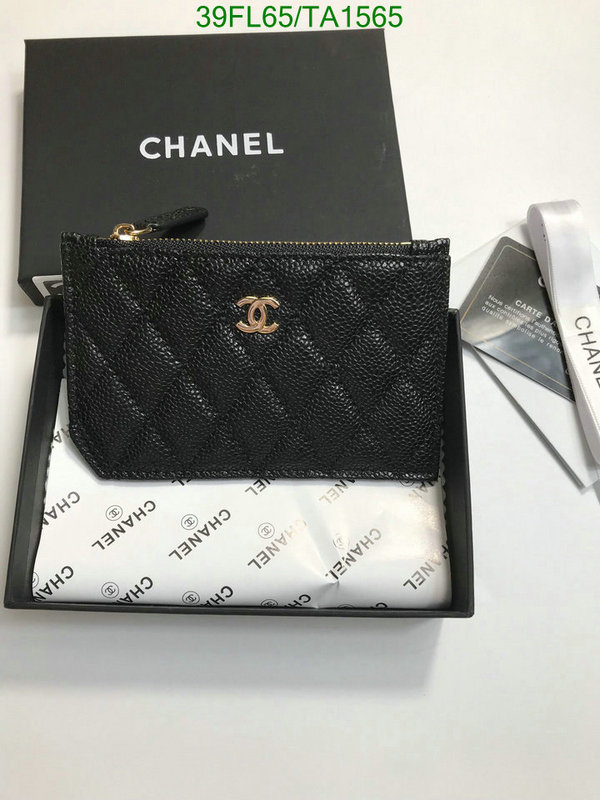 Chanel Bags ( 4A )-Wallet-,Code: TA1565,$: 39USD