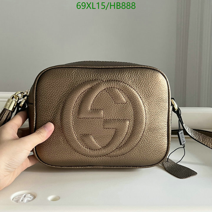 Gucci Bag-(4A)-Diagonal-,Code: HB888,$: 69USD