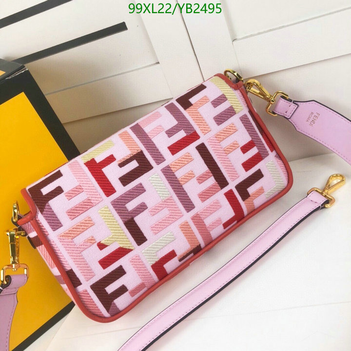 Fendi Bag-(4A)-Baguette-,Code: YB2495,$: 99USD