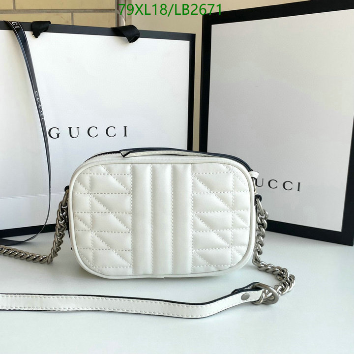 Gucci Bag-(4A)-Marmont,Code: LB2671,$: 79USD