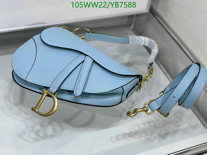 Dior Bags-(4A)-Saddle-,Code: YB7588,$: 105USD