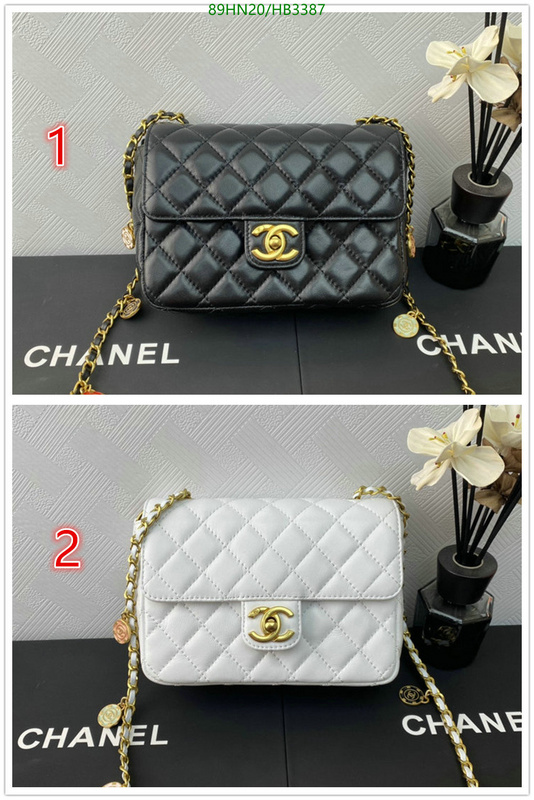 Chanel Bags ( 4A )-Diagonal-,Code: HB3387,$: 89USD