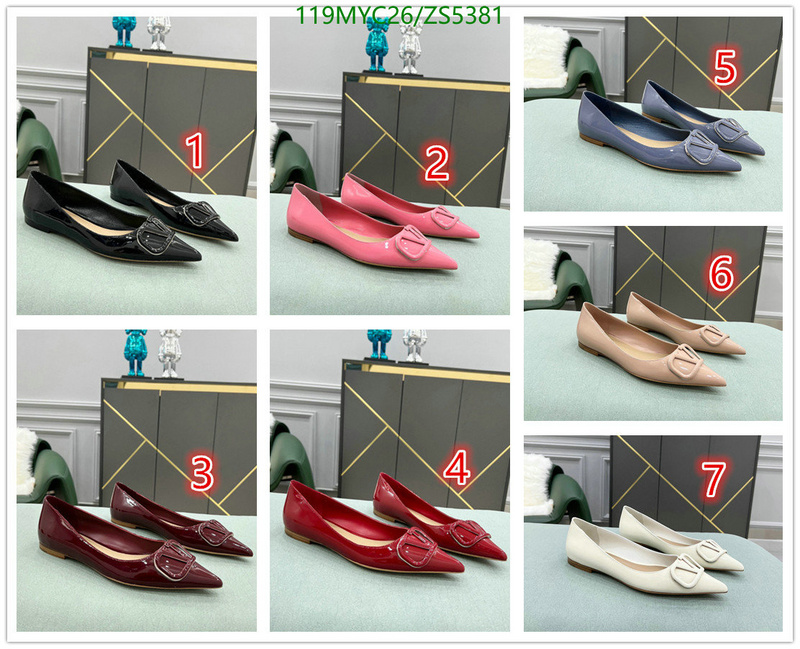 Women Shoes-Valentino, Code: ZS5381,$: 119USD