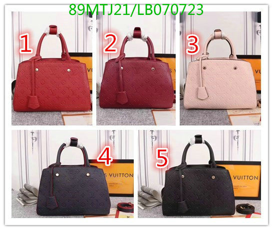 LV Bags-(4A)-Handbag Collection-,Code:LB070723,$: 89USD