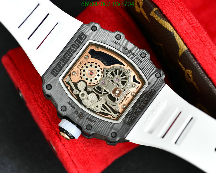 Watch-Mirror Quality-Richard Mille, Code: HW3704,$: 669USD