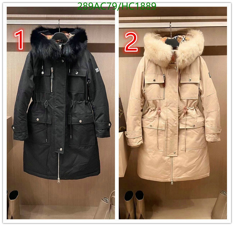 Down jacket Women-Burberry, Code: HC1889,$: 289USD