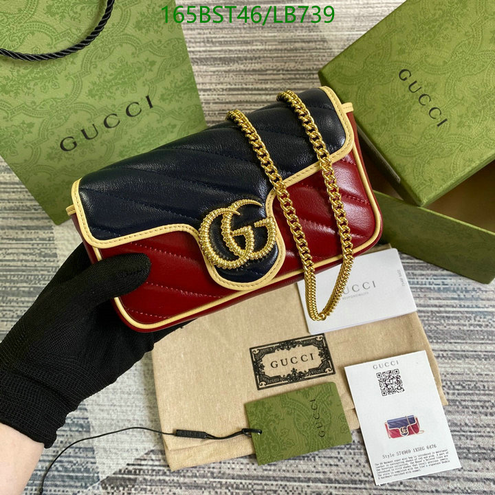 Gucci Bag-(Mirror)-Marmont,Code: LB739,$: 165USD