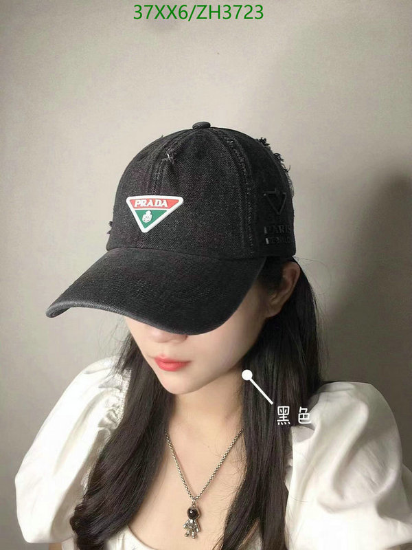 Cap -(Hat)-Prada, Code: ZH3723,$: 37USD