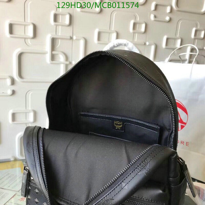 MCM Bag-(Mirror)-Backpack-,Code: MCB011574,$:129USD