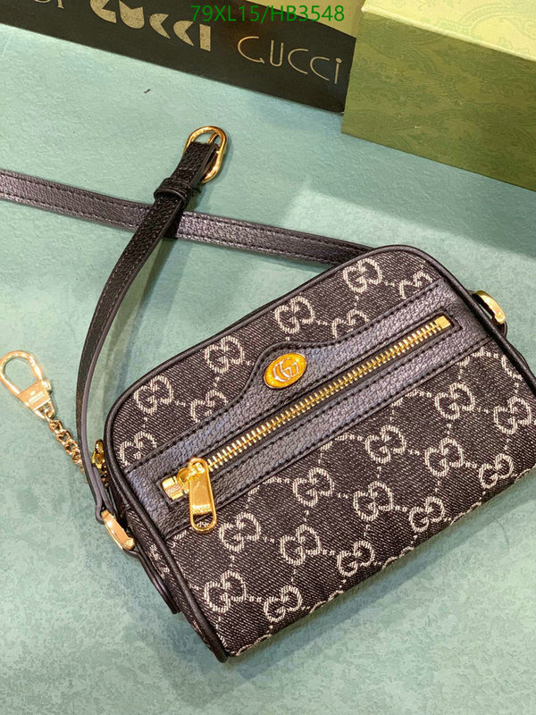 Gucci Bag-(4A)-Diagonal-,Code: HB3548,$: 79USD