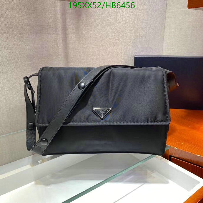 Prada Bag-(Mirror)-Diagonal-,Code: HB6456,$: 195USD