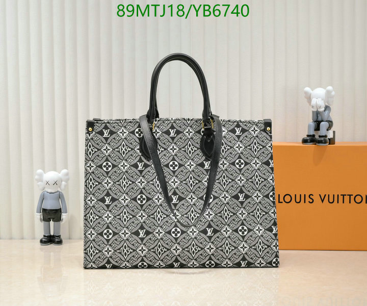 LV Bags-(4A)-Handbag Collection-,Code: YB6740,$: 89USD