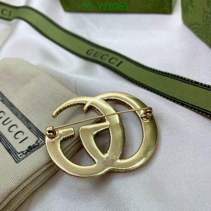 Jewelry-Gucci,-Code YJ3083,$: 35USD