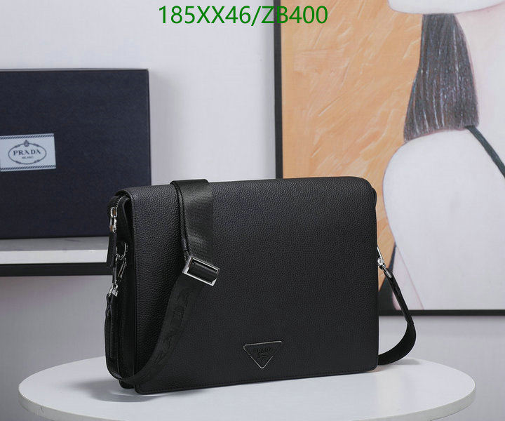 Prada Bag-(Mirror)-Diagonal-,Code: ZB400,$: 185USD