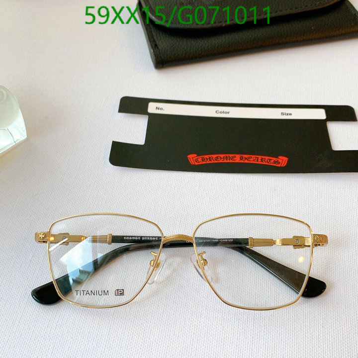 Glasses-Chrome Hearts, Code: G071011,$: 59USD