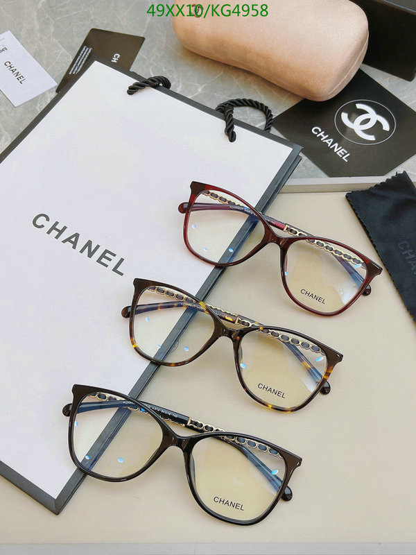 Glasses-Chanel,Code: KG4958,$: 49USD