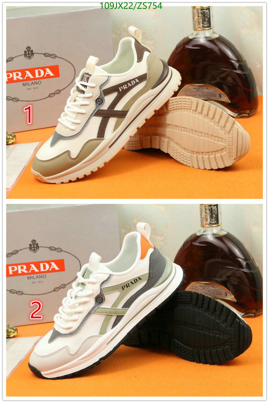 Men shoes-Prada, Code: ZS754,$: 109USD