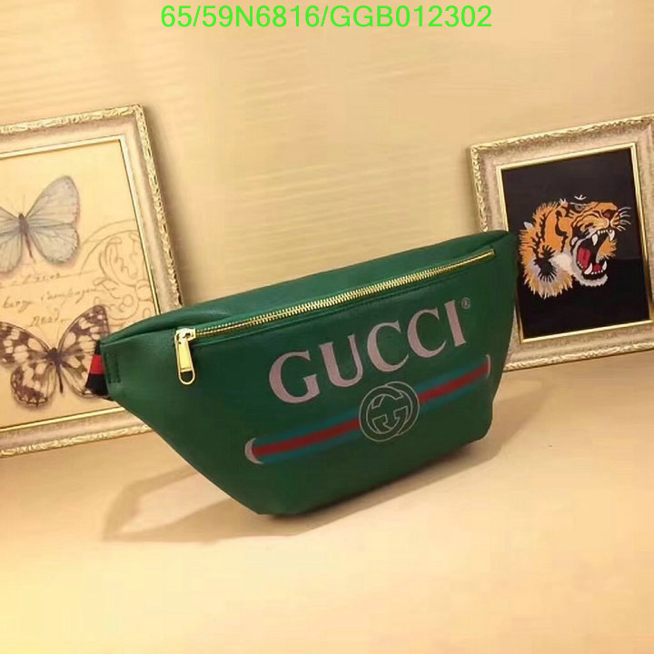 Gucci Bag-(4A)-Diagonal-,Code:GGB012302,$: 65USD