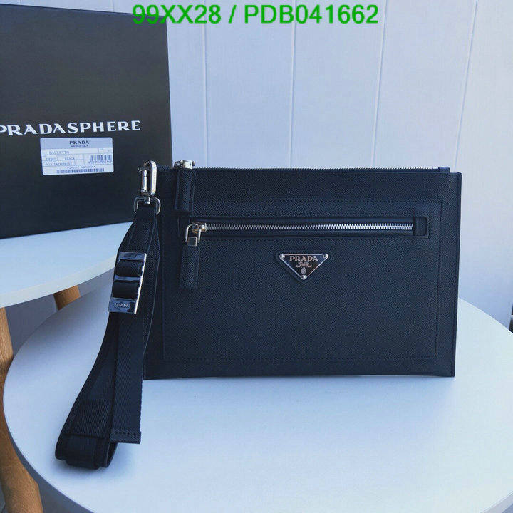 Prada Bag-(Mirror)-Clutch-,Code: PDB041662,$: 99USD