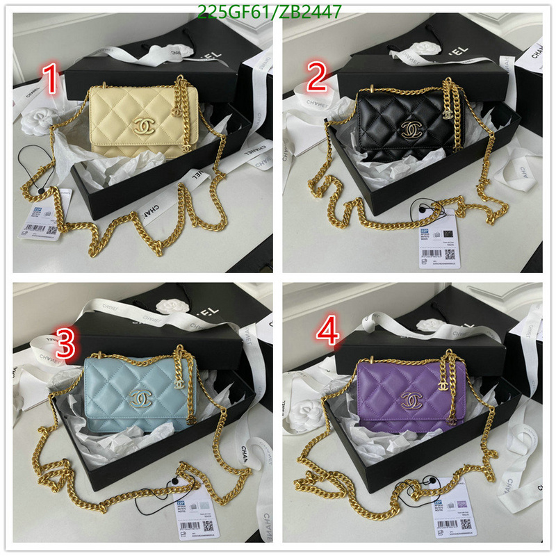 Chanel Bags -(Mirror)-Diagonal-,Code: ZB2447,$: 225USD