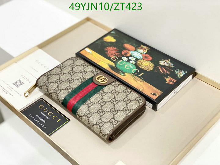 Gucci Bag-(4A)-Wallet-,Code: ZT423,$: 49USD