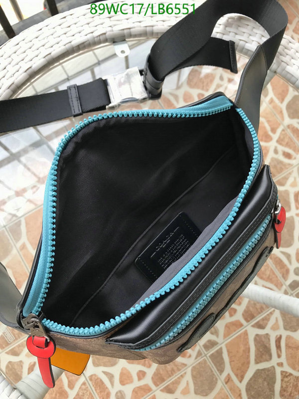 Coach Bag-(4A)-Belt Bag-Chest Bag--,Code: LB6551,$: 89USD