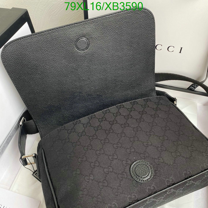 Gucci Bag-(4A)-Diagonal-,Code: XB3590,$: 79USD