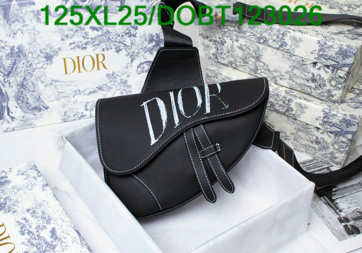 Dior Bags-(4A)-Saddle-,Code: DOBT123026,$: 125USD