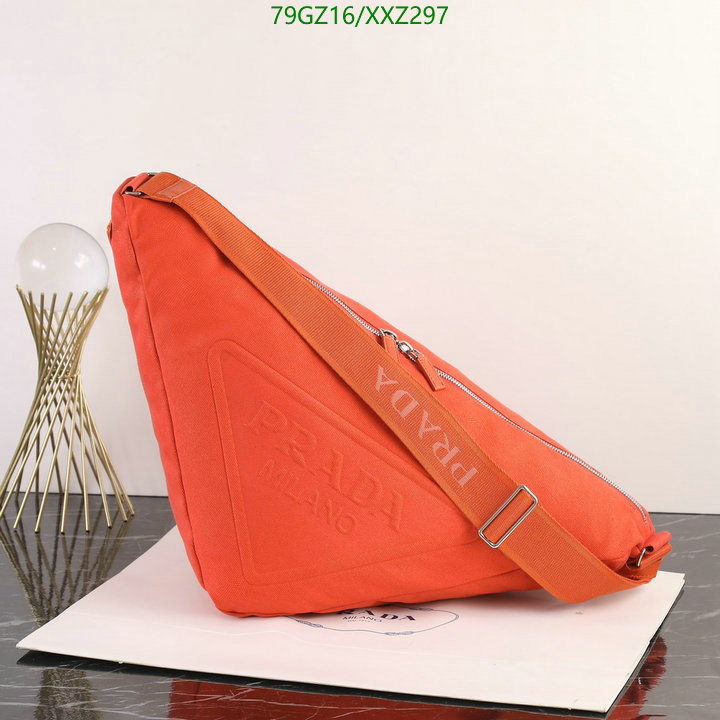 Prada Bag-(4A)-Triangle-,Code: XXZ297,