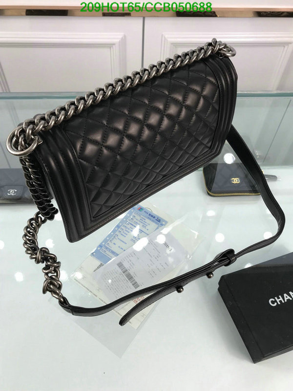 Chanel Bags -(Mirror)-Le Boy,Code: CCB050688,$: 209USD