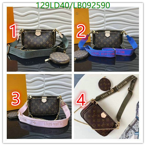 LV Bags-(Mirror)-New Wave Multi-Pochette-,Code: LB092590,$:129USD