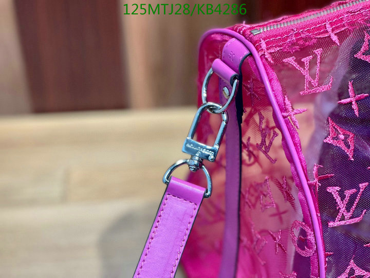 LV Bags-(4A)-Keepall BandouliRe 45-50-,Code: KB4286,$: 125USD