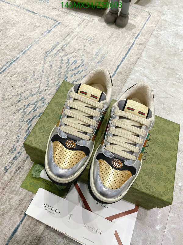 Men shoes-Gucci, Code: ZS8603,$: 145USD