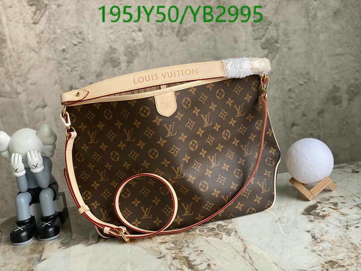 LV Bags-(Mirror)-Neverfull-,Code: YB2995,$: 195USD